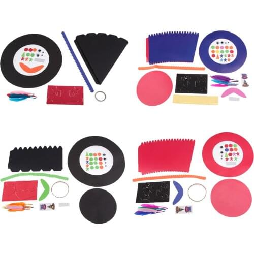 Halloween Hat Kit Paper Craft Halloween Party Supplies for Kids