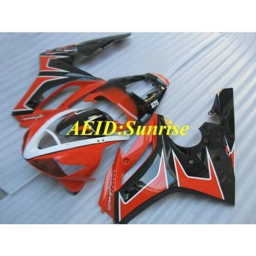 Injection mold Fairing kit for Triumph DAYTONA675 05 06 07 08 Daytona 675 2005 2008 ABS Gloss black Fairings set+gifts DD06
