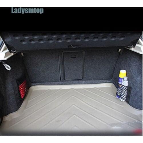 Ladysmtop Car Trunk Seat Net bag Pocket Case For Porsche 911 918 Cayenne Macan Panamera Cayman Carrera Boxster