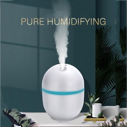 Small Mini Home Quiet Bedroom Air Spray Office Desktop Car Humidifier Two Kinds Of Fog Easy To Operate Atmosphere Lamp