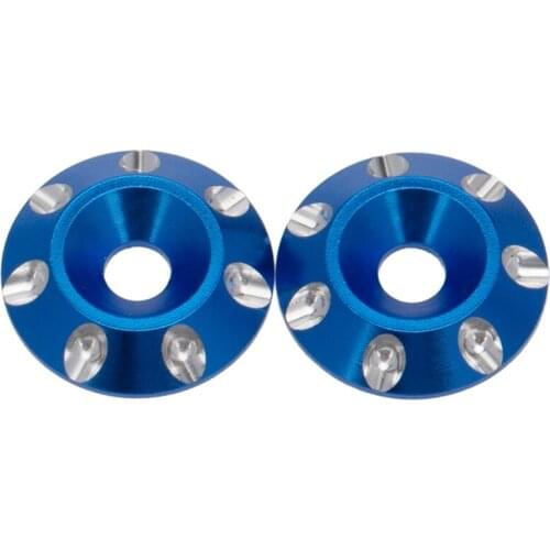 Metal Tail Wing M3 Countersunk Screws Washers for 1/10 Scale Off Road Buggy Monster Truck RC Dift Cars