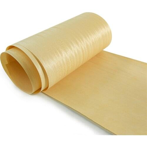 Natural Genuine Ayous Wood Veneer about for Furniture Guita Musical Instrument Audio Equipment Q/C