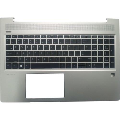 New Laptop US keyboard With Palmrest Cover For HP ProBook 15 450 G6 455 G6 455R G6 450 G7 455 G7 455R G7 US Layout No Backlight