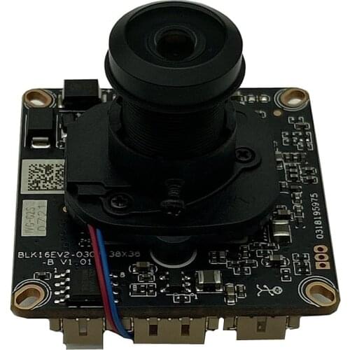 3516EV200+Sony IMX307 IP Camera Module Board with IRC M12 Lens FishEye 2.8-12mm H.265 3MP Audio Onvif P2P Cloud CMS XMeye