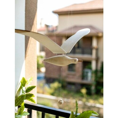 Flying Seagull Mediterranean Hanging Pendant Retro Childrens Room B & B Hanging Ornaments