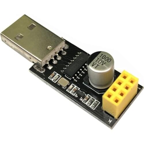 ESP01 Programmer Adapter UART ESP-01 Adaptaterr ESP8266 USB to ESP8266 Serial Wireless Wifi Developent Board Module