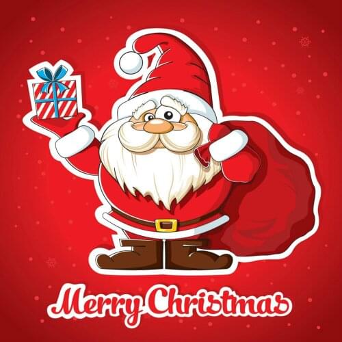 Christmas Card With Santa And Gift Metal Cutting Dies New Diy Emboss Stencil Scrapbooking Dies For Card Making 2021