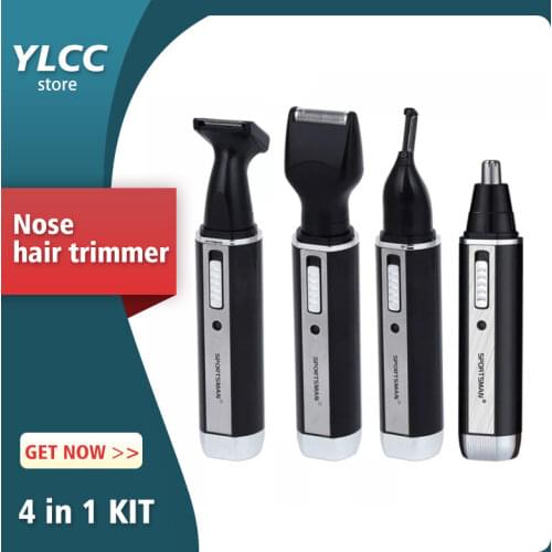 Electric Professional Rechargable Ear Nose Beard Trimmer Shaver Clipper Automatic Hair Cutting Machine Maquina De Cortar Cabelo