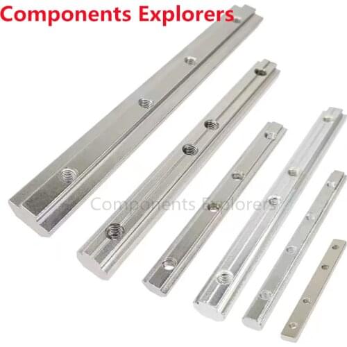 30 Series T Block Square nuts M3 M4 M5 M6 M6 T-Track Sliding Hammer Nut for Fastener Aluminum Profile 3030