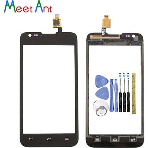 High Quality 4.5" For Huawei Y550 Touch Screen Digitizer Sensor Outer Glass Lens Panel Black
