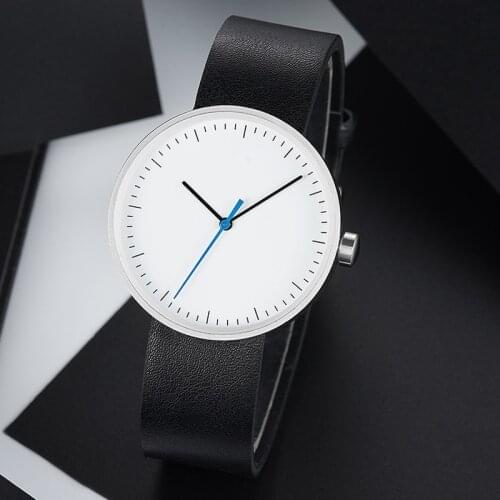 YAZOLE New Men Watch 2021 Fashion Simple Mens Watch Waterproof Quartz Clock Leather Strap Wristwatch Men Casual Montre Homme