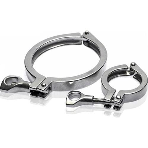 1pc 3" Tri Clamp Clover for 91MM OD Ferrule Stainless Steel SS SUS 304 ss316