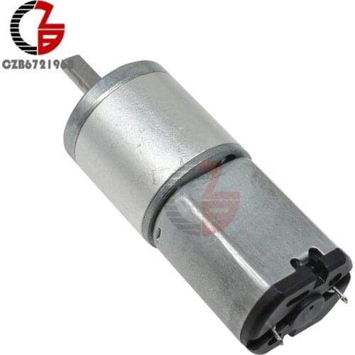 16GA 030 DC Gear Motor 12V 100RPM Linear Electric Miniatura Motor for Home Appliance Fan Car Hobby Toy RC Car