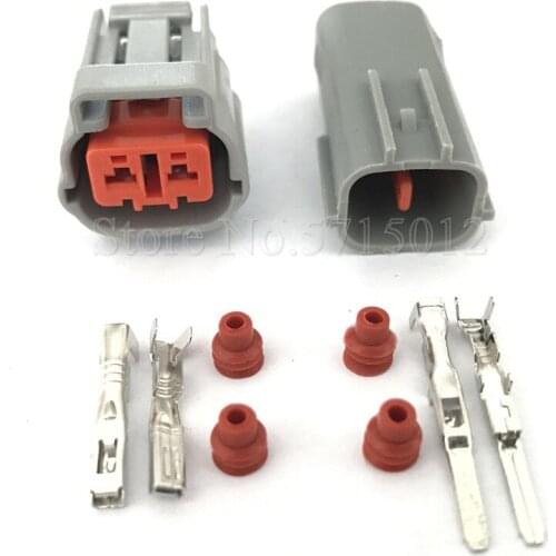 2 Hole 6195-0003 6195-0006 Auto Connector Motorcycle Waterproof Wire Harness Car Lamp Light Socket For Mazda