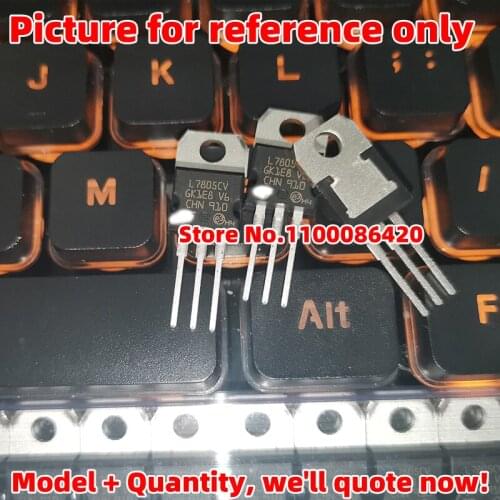 100/50/10PCS L7805 L7806 L7808 L7809 L7805CV L7806CV L7808CV L7809CV TO-220 Year: 2018-2020