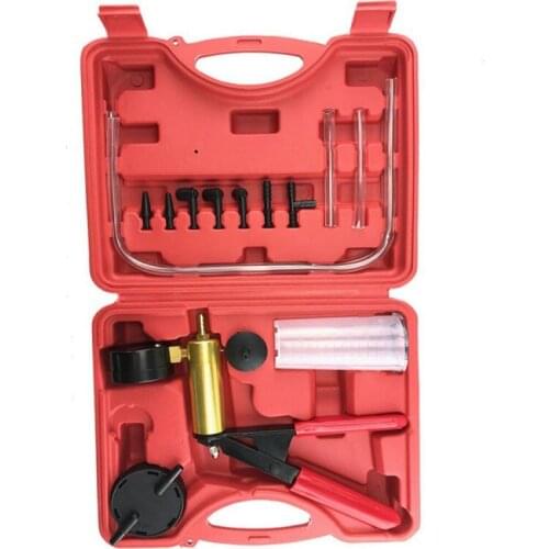 Gauge Car Auto Pressure Tester Auto Pressure Tester Vacuum Pump Brake Bleeder Tester Vacuum Bleed Test Kit Garage Tool