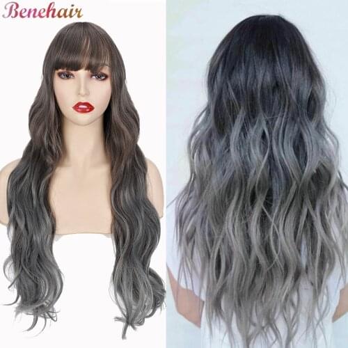 Длинные искусственные парики Benehair China At AliExpress