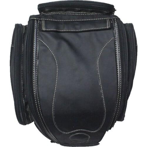 Black Motorcycle Luggage Bag Saddle Bags Motorbike Racing Backpack Helmet Tank Bag Travel Tail Tool Bag