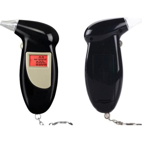 Digital professional breath tester alcohol tester liquid crystal display Alkohol tester with backlight S6802