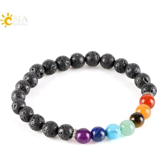 Черные браслеты CSJA Jewelry China At AliExpress