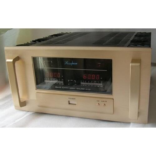 N-001 A-65 Class A Power amplifier 60W*2 40*Sanken MJD20/MLE20 Field Effect Transistor 400000UF 1500W EI Type Transformer