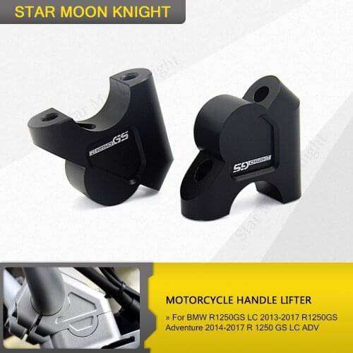 Handlebar Mount Riser Handle Bar Raised Extend For BMW R1250GS LC 2013-2017 R1250GS Adventure 2014-2017 R 1250 GS LC ADV