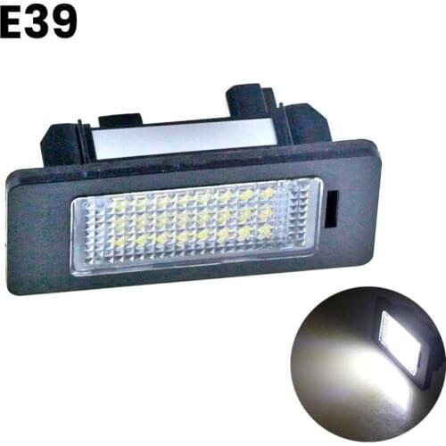 Hot Selling 2Pcs License plate light for BMW E39 E60 E70 E71 x5 X6 E60 M5 E90 E92 E93 M3