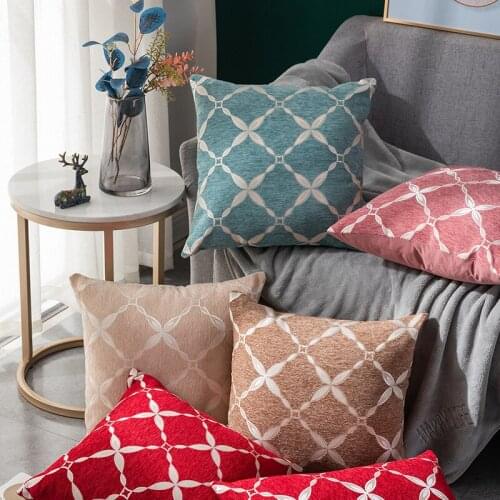 New Weaving Pillowcase Bedside Sofa Car Soft Pillows Cushion Decorative Throw Pillow Cover Home Decor Home Decoration