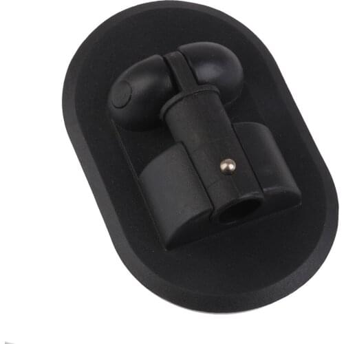 PVC 180 Degree Rotate Sun Shelter Mount Fishing Tent Holder for Speedboat Fishing Boat Accessories Black