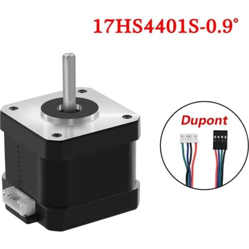 Nema 17 Stepper Motor 0.9 Degree 280 mN.m/57g.cm 1.3A Nema 17HS4401S 4-lead Nema17 Step motor DIY CNC for Ender 3 Sapphire pro