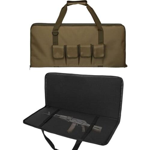 Tactical 70cm Gun Bag Rifle Shotgun Carry Case Bag Outdoor Hunting Military Paintball Gun Holster Bag with Shoulder Strap