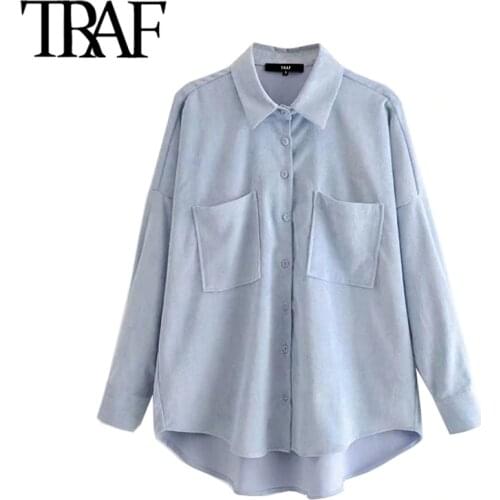 TRAF Women's Big Shirts