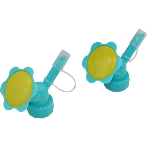 Water Can Garden 2 In 1 Plastic Sprinkler Nozzle For Flower Waterer 27~28mm Caliber Bottle Watering Cans Sprinkler 4 Pcs