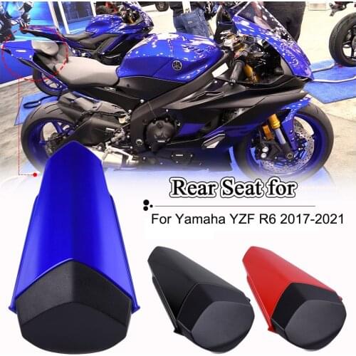 YZF R6 Seat Cover Cowl Fairing For Yamaha YZF-R6 YZFR6 YZF600 R6S 17 2018 2019 2020 2021 Motorcycle Rear Passenger Pillion Solo