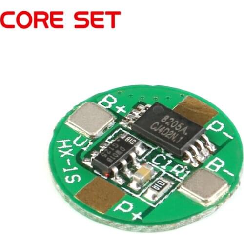 10pcs 3.7V 1S 2.5A 18650 li-ion BMS Lithium PCM Battery Protection Board PCB with Overcharge and Over Discharge Protection