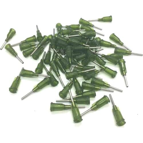 10Pcs 14G Dispensing Needle Tips Flux Soldering Paste Solder Paste Flux for Soldering Fluxo de soldagem accessory tools