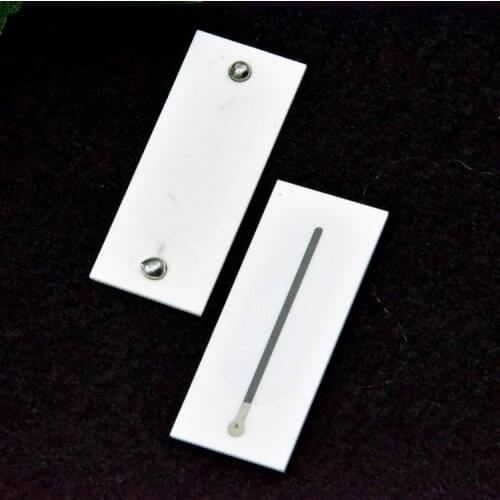 100mg Ozone Ceramic Sheet Long-life Ceramic Ozone Sheet Air Purifier Chip 37*15mm Single Line Film