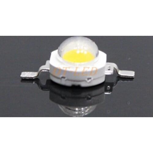100pcs High Power 1W 3.2V 300mA / 2W~ 3W 3.4V 600mA Cool White Warm White Neutral White LED Bulb Diodes Light Lamp Bulb Parts