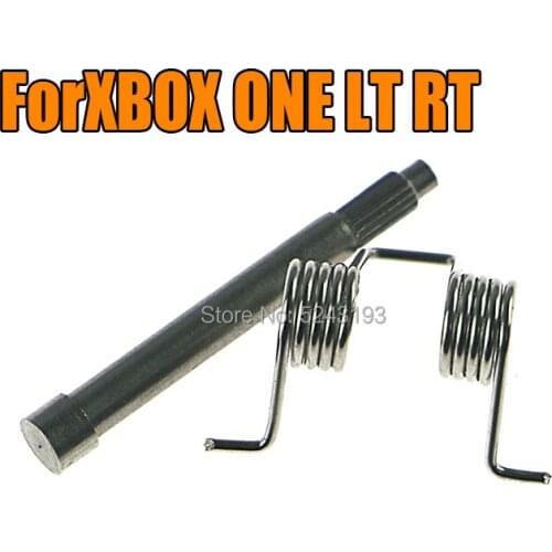 2pcs Replacement Repair part LT RT button Spring Support Metal Bar Holder for Xbox One Springs LT RT button Spring Support Bar