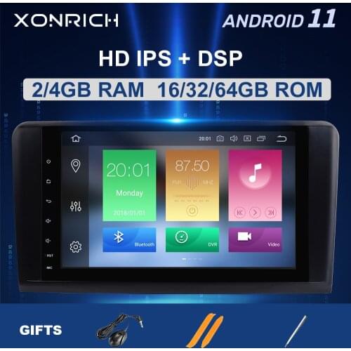 64G Android 10 Car GPS Multimedia For Mercedes Benz ML GL W164 ML350 ML500 GL320 X164 ML280 GL350 GL450 Radio Stereo Navigation