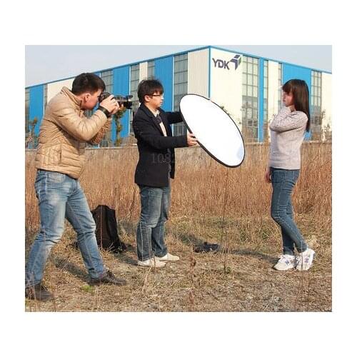 Camera 80cm 5 in 1 Photo Light Reflectors Collapsible Reflector + Carrying Bag Round Photography/Photo Reflector for Studio