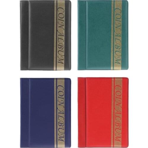 Collecting Money Organizer 120 Pockets Coins Collection Album Book for Collector Coin Bag Albums Mini Penny Coin Storage Holders