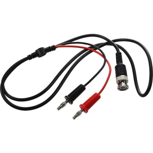 BNC male dual 4 mm banana plug-Oscilloscope Test lead cable 3.5 feet