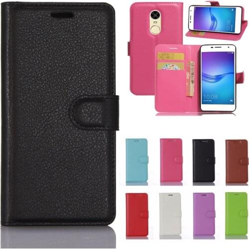 For Huawei Enjoy 6 Phone case Luxury Leather Flip Back Cover With Stand Card Slot Vintage Cases For Huawei Enjoy 6 Coque Fundas