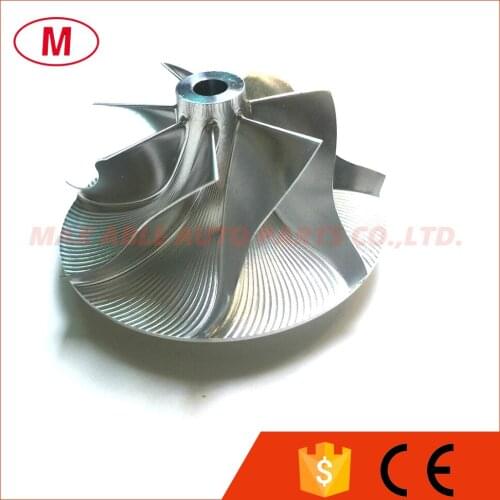 GT12 30.00/44.01mm 7+0 blades Reverse High Performance Turbo Billet Compressor wheel/Aluminum 2618/Turbocharger Milling wheel