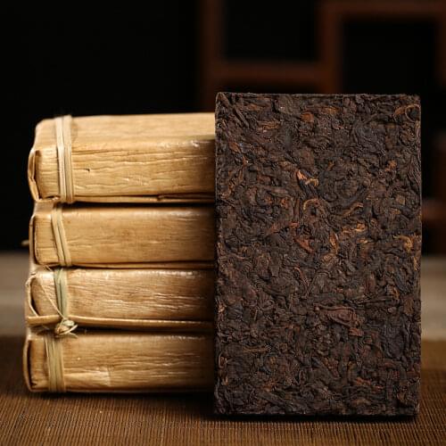 2008 Yr Chinese Tea 250g Yunnan Old Ripe Pu-erh Tea China Tea Health Care Pu'er Tea Brick For Weight Lose Tea
