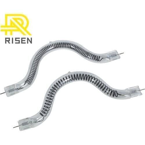 Short Wave Twin Tube USA Halogen Lamp Oven Quartz Emitters Tungsten Infrared Heater Halogen Light Lamp