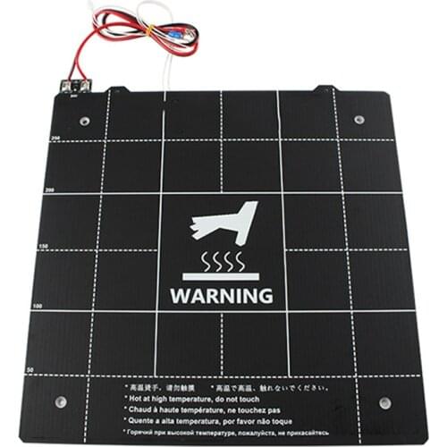 24V Magnetic Magnetic Heatbed Heated Bed Board 300*300mm 3D printer Parts for Wanhao FDM Desktop 9 for Anet E12 for Anet E10