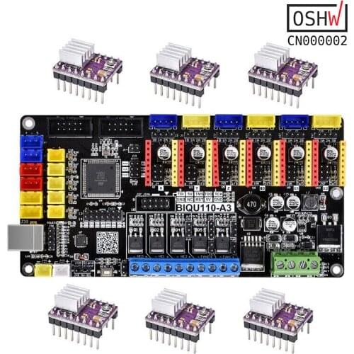 Tango V1.0 Motherboard Upgrade Rumba Integrated Control Board With DRV8825/TMC2208/TMC2130 Driver For RepRap 3D Printer Parts