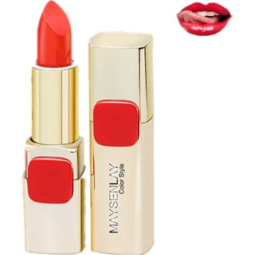 Brand Moisturizer Nutritious Makeup Lipstick, Long-lasting Waterproof Lips stick Nude Lip Color 12 Colors options make up Lips